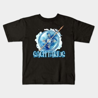 Sagittarius Watercolor Kids T-Shirt